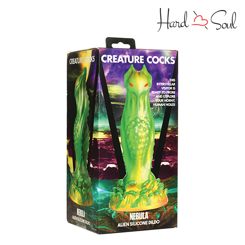 A Box of Creature Cocks Nebula Alien Dildo - HardnSoul