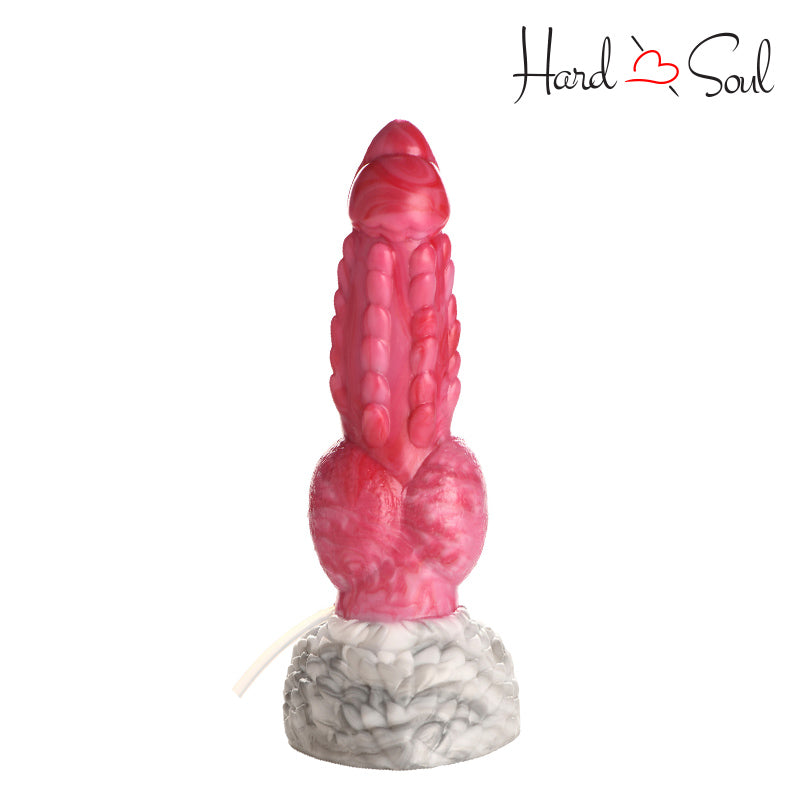 Front Side of Creature Cocks Resurrector Phoenix Squirting Dildo - HardnSoul