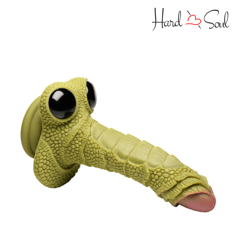 Side of Creature Cocks Swamp Monster Green Scaly Dildo - HardnSoul