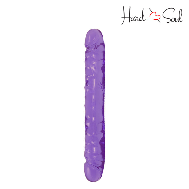 A Crystal Jellies Jr. Double Dong Purple 12" - HardnSoul
