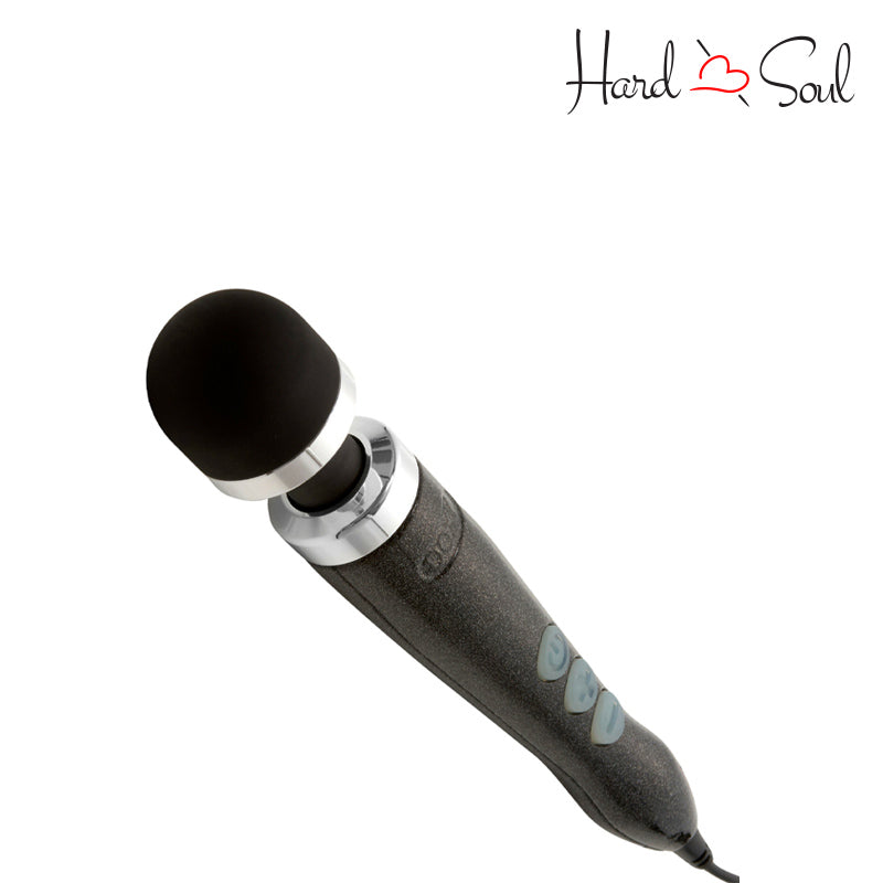 Top of Doxy Die Cast 3 Wand Massager Disco Black - HardnSoul