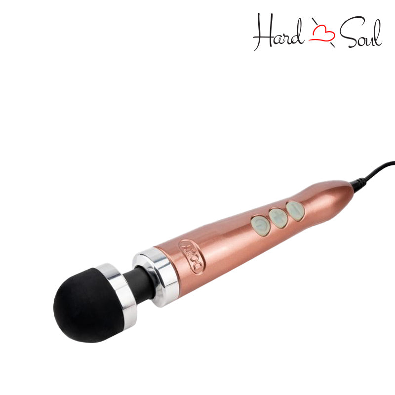 Top of Doxy Die Cast 3 Wand Massager Rose Gold - HardnSoul