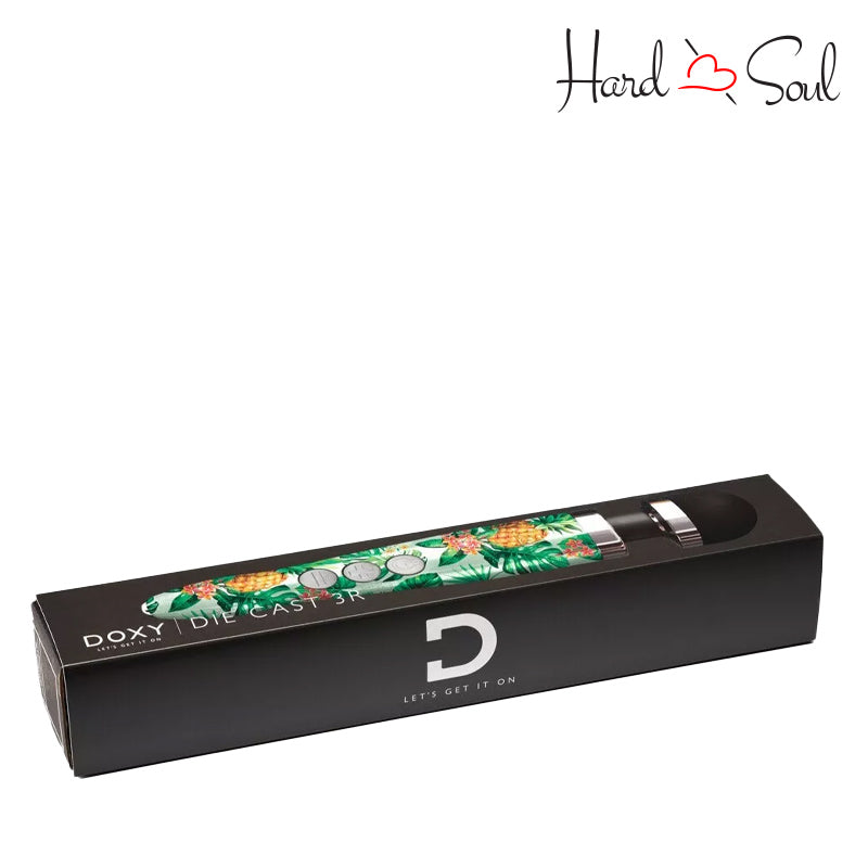 A Box of Doxy Die Cast 3R Wand Massager Pineapple - HardnSoul