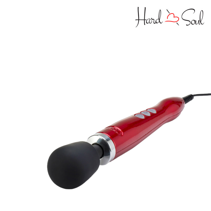 Top of Doxy Die Cast Wand Massager Red - HardnSoul