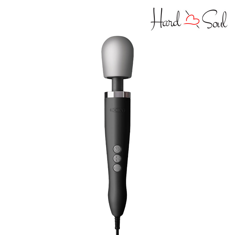 A Doxy Original Wand Massager Black with adjustment buttons - HardnSoul