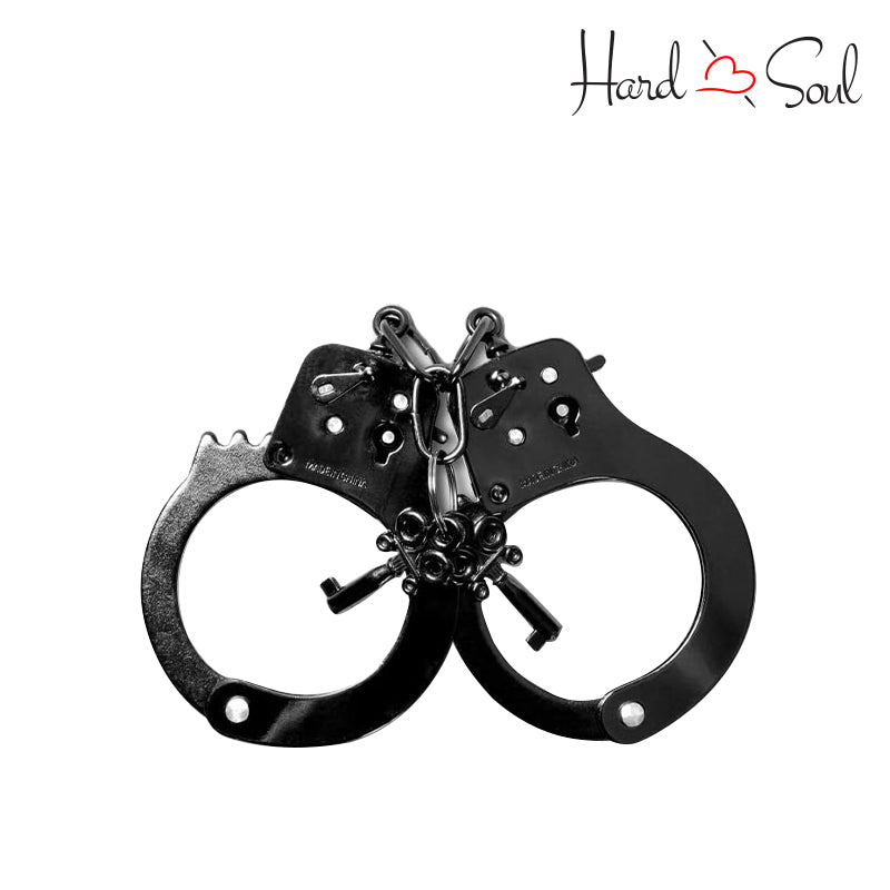 Fetish Fantasy Series Anodized Cuffs Black - HardnSoul