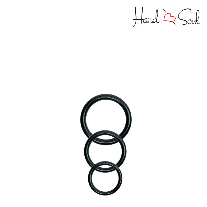 Three silicone O-rings of Fetish Fantasy Stay-Put Harness - HardnSoul