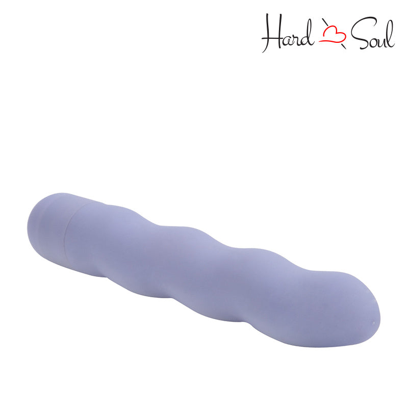 Side of First Time Power Swirl Vibrator Purple - HardnSoul