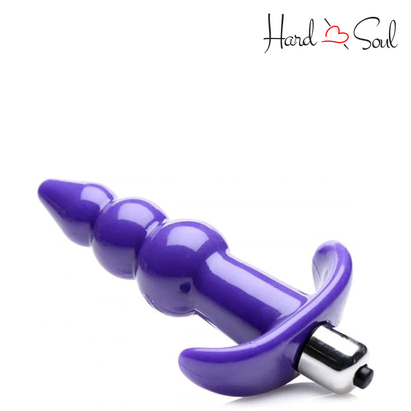 Frisky Bubbling Noir Ribbed Anal Plug Purple Frisky Bubbling Noir Ribbed Anal Plug Purple