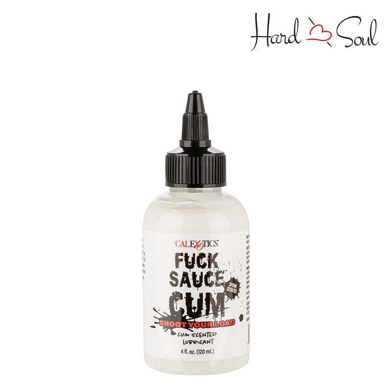 A Bottle of Fuck Sauce Cum Scented Water Based Lubricant 4oz - HardnSoul