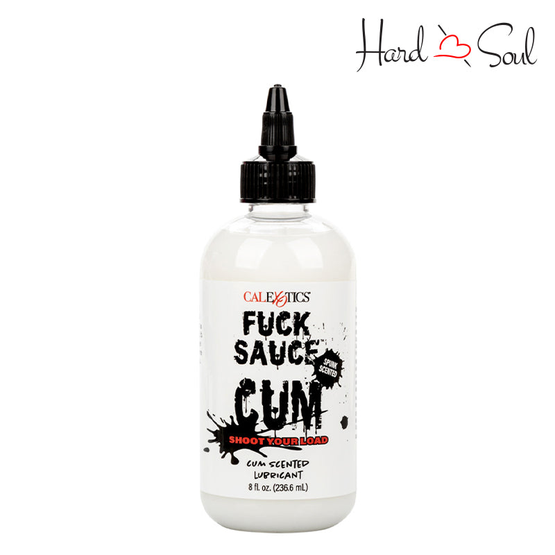 A Bottle of Fuck Sauce Cum Scented Water Based Lubricant 8oz - hardnSoul