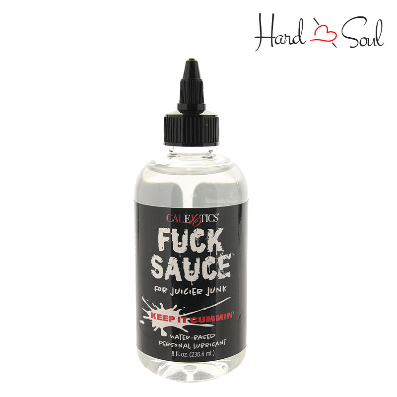 8oz bottle of Fuck Sauce Water-Based Personal Lubricant  - HardnSoul