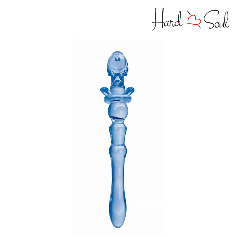 Glass Menagerie Puppy Dildo Blue - HardnSoul