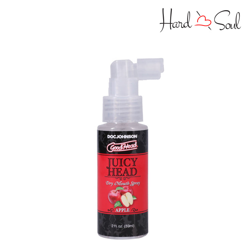 A Bottle of GoodHead Juicy Head Dry Mouth Spray Juicy Apple 2oz - HardnSoul