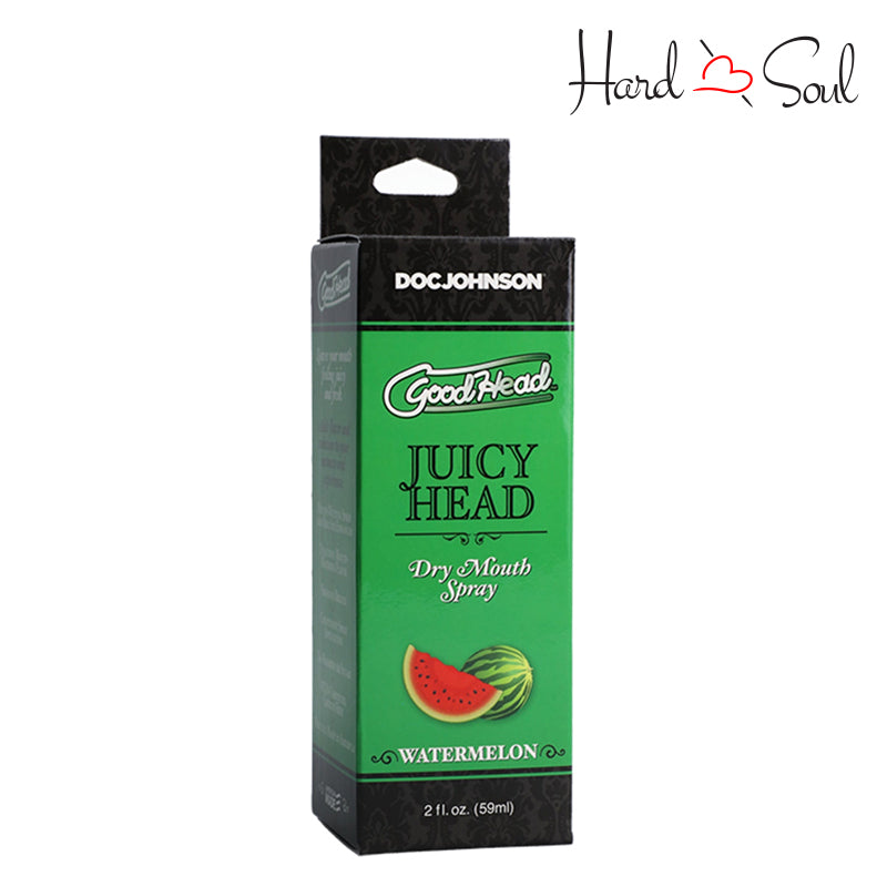 A Box of GoodHead Juicy Head Dry Mouth Spray Watermelon 2oz - HardnSoul