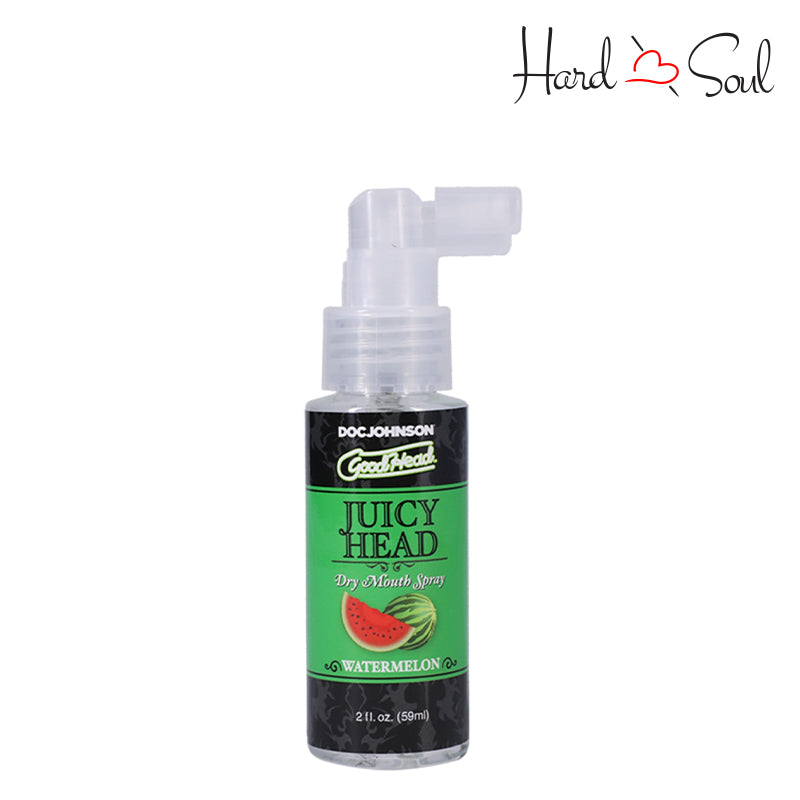 A Bottle of GoodHead Juicy Head Dry Mouth Spray Watermelon 2oz - HardnSoul