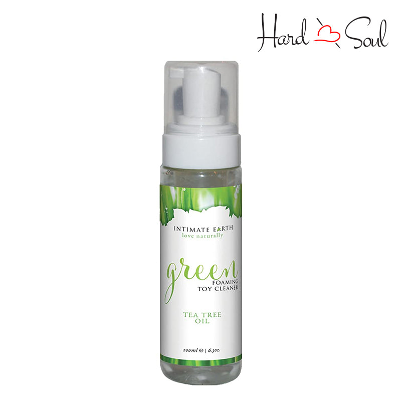 A 6.3oz Bottle of Green Foaming Toy Cleaner Tea Tree Oil - HardnSoul