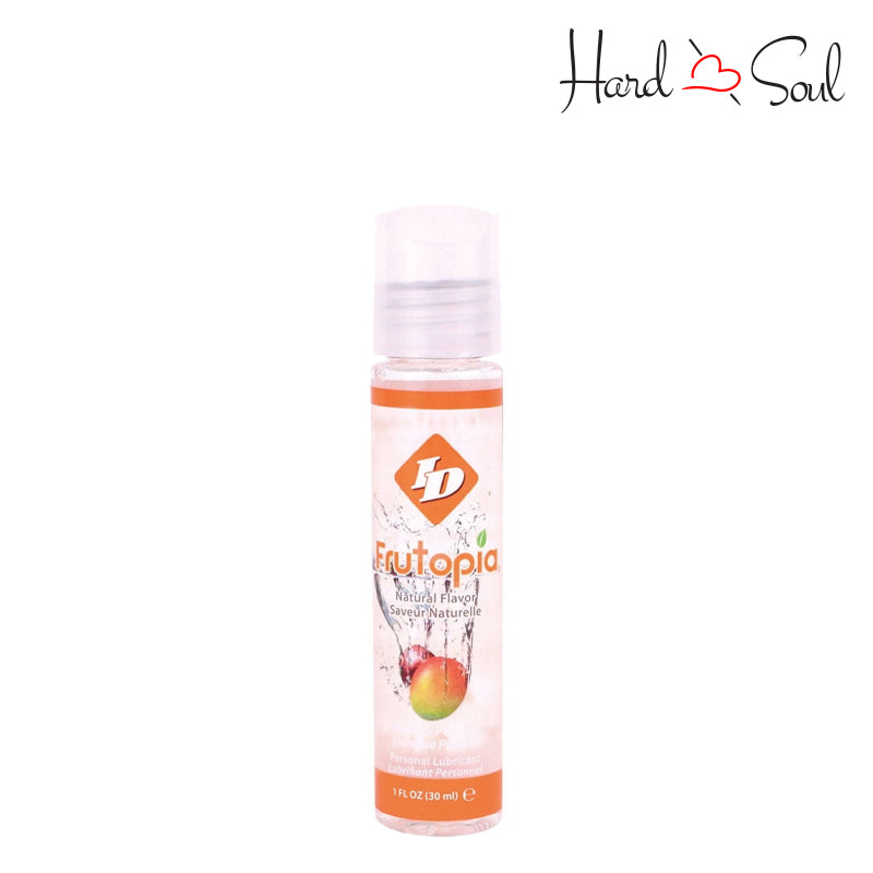 1oz bottle of ID Frutopia Water-Based Flavored Lube Mango Passion - HardnSoul