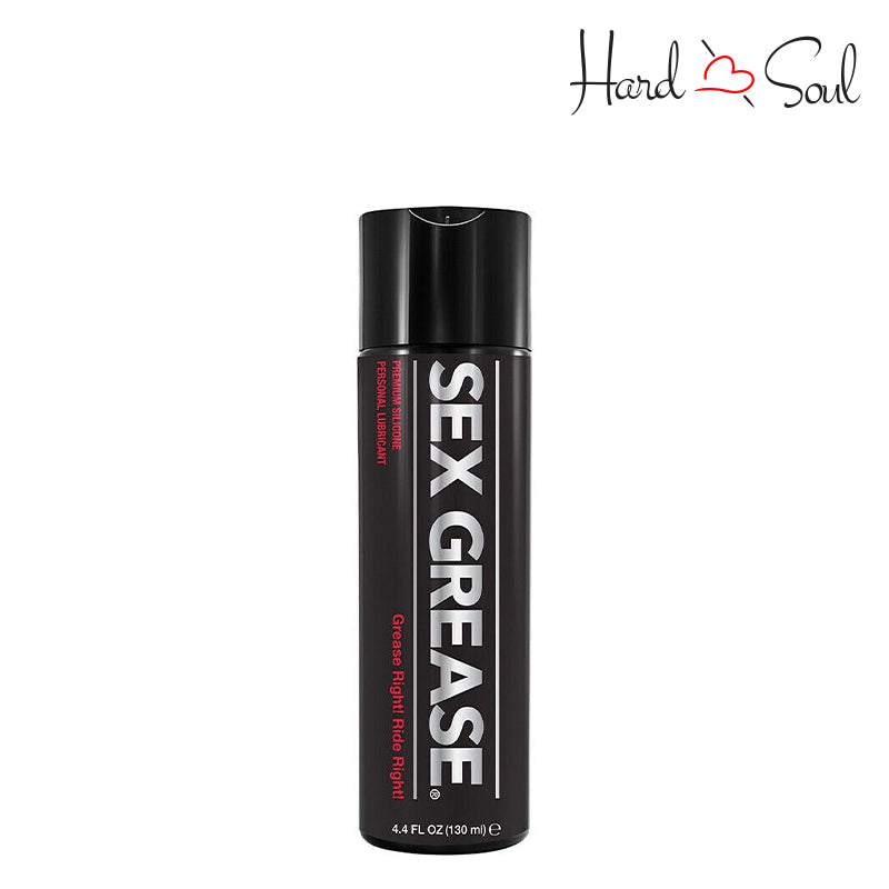 Front side of ID Sex Grease Silicone Lubricant 4.4oz - HardnSoul