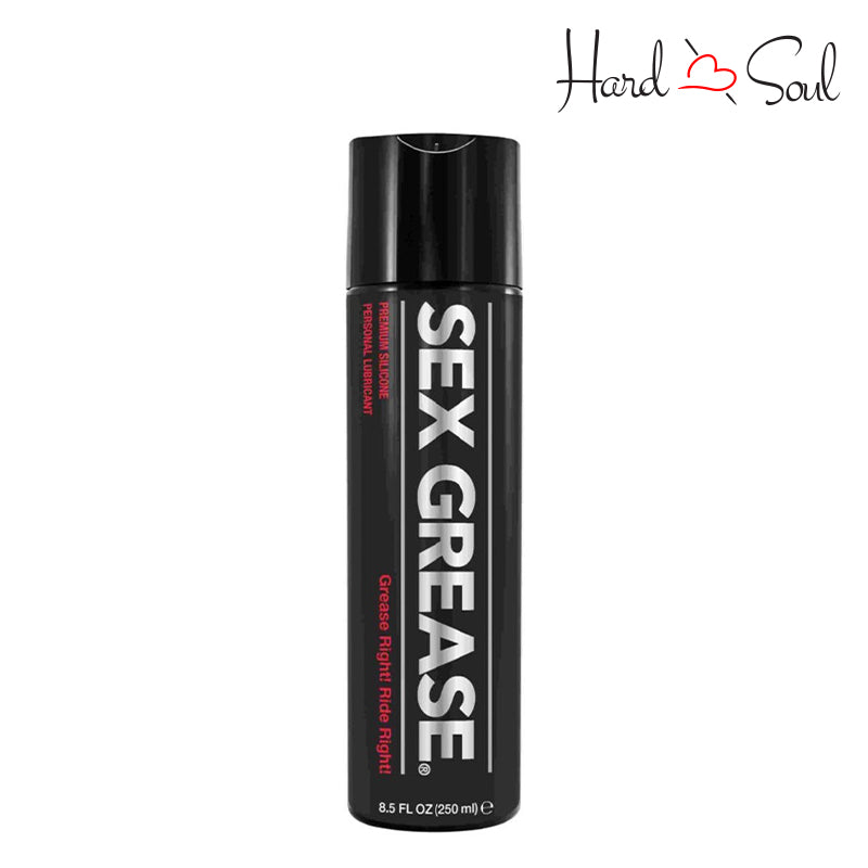 Front Side of ID Sex Grease Silicone Lubricant 8.5oz - HardnSoul