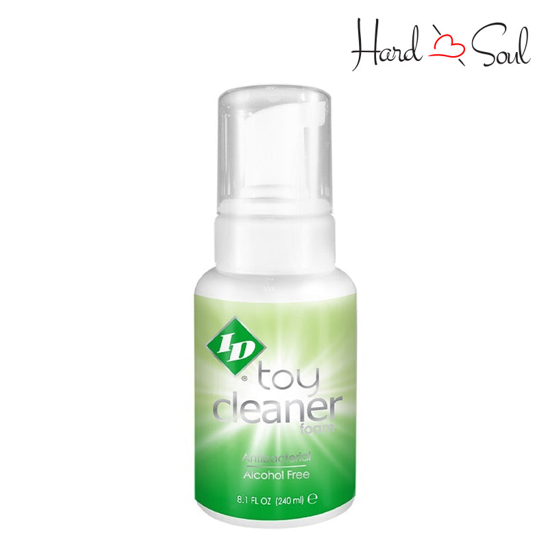 A Bottle of ID Toy Cleaner Foam 8.1oz - HardnSoul