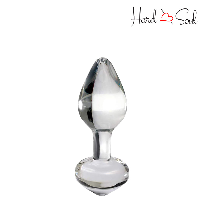 Icicles No 44 Glass Anal Plug Clear - HardnSoul