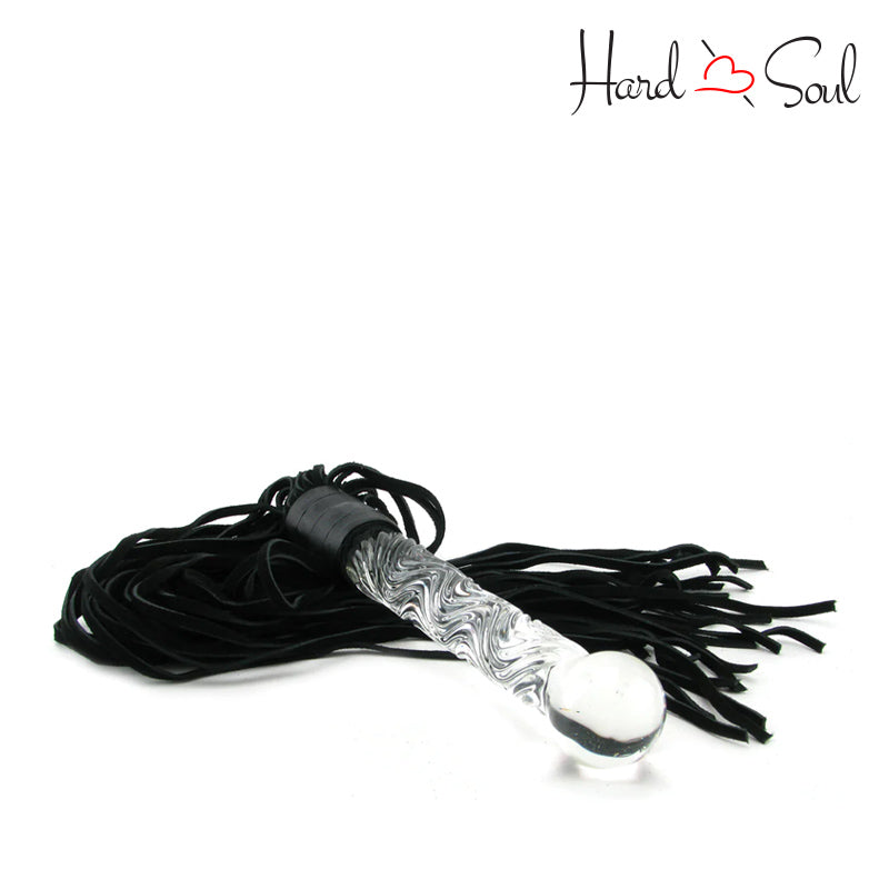 A Icicles No.38-Hand Blown Glass Whip - HardnSoul