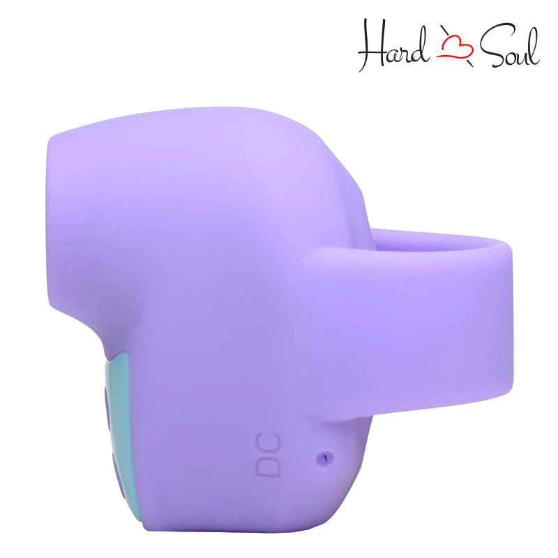 Side of Inmi Shegasm Mini Clitoral Stimulator Purple - HardnSoul