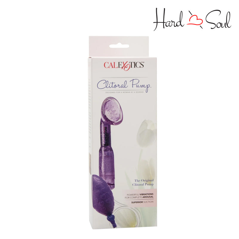 A Box of Intimate Pump The Original Clitoral Pump Purple - HardnSoul