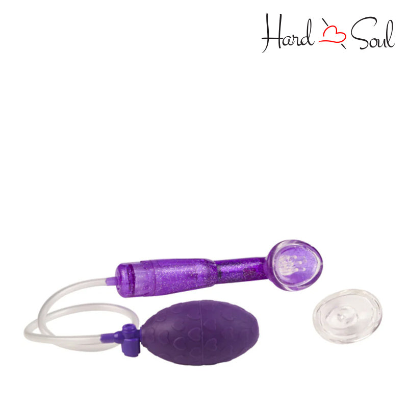 Side of Intimate Pump The Original Clitoral Pump Purple - HardnSoul