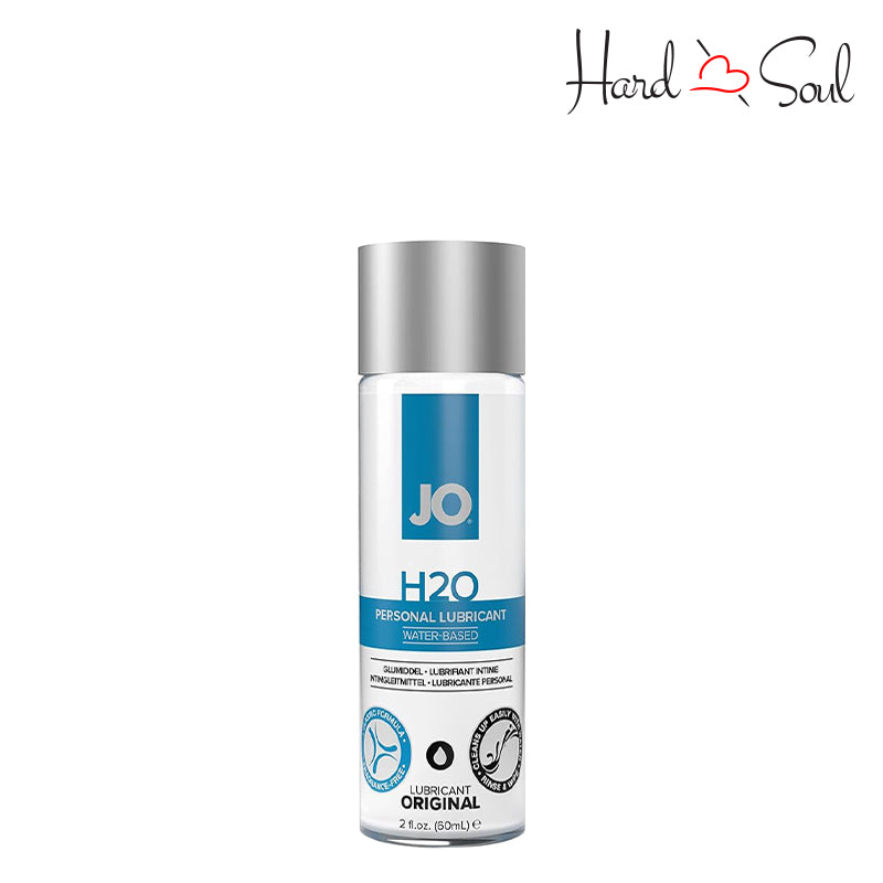 2oz bottle of JO H2O Original Water Based Lubricant - HardnSoul