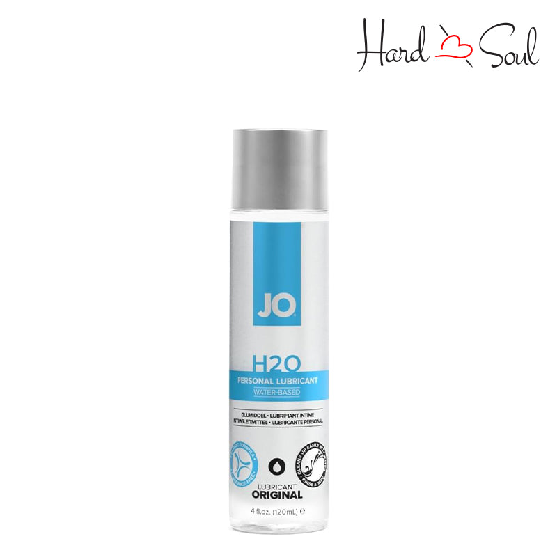 4oz bottle of JO H2O Original Water Based Lubricant - HardnSoul