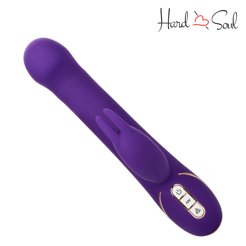 Front Side of Jack Rabbit Signature Suction Rabbit Vibrator Purple - HardnSoul