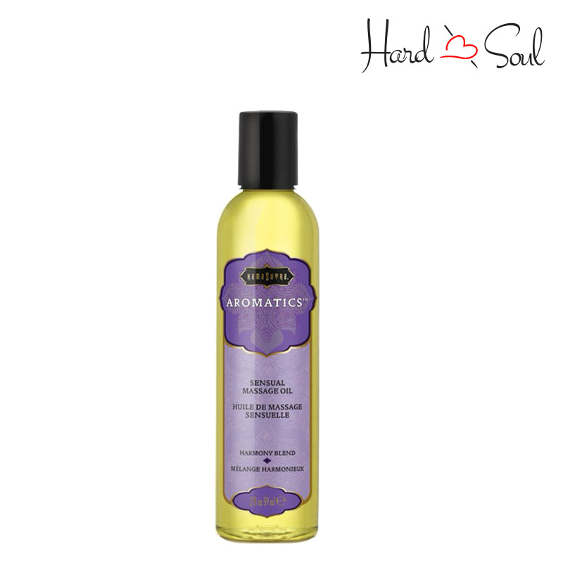 A Bottle of Kama Sutra Aromatic Massage Oil Harmony Blend 2oz - HardnSoul