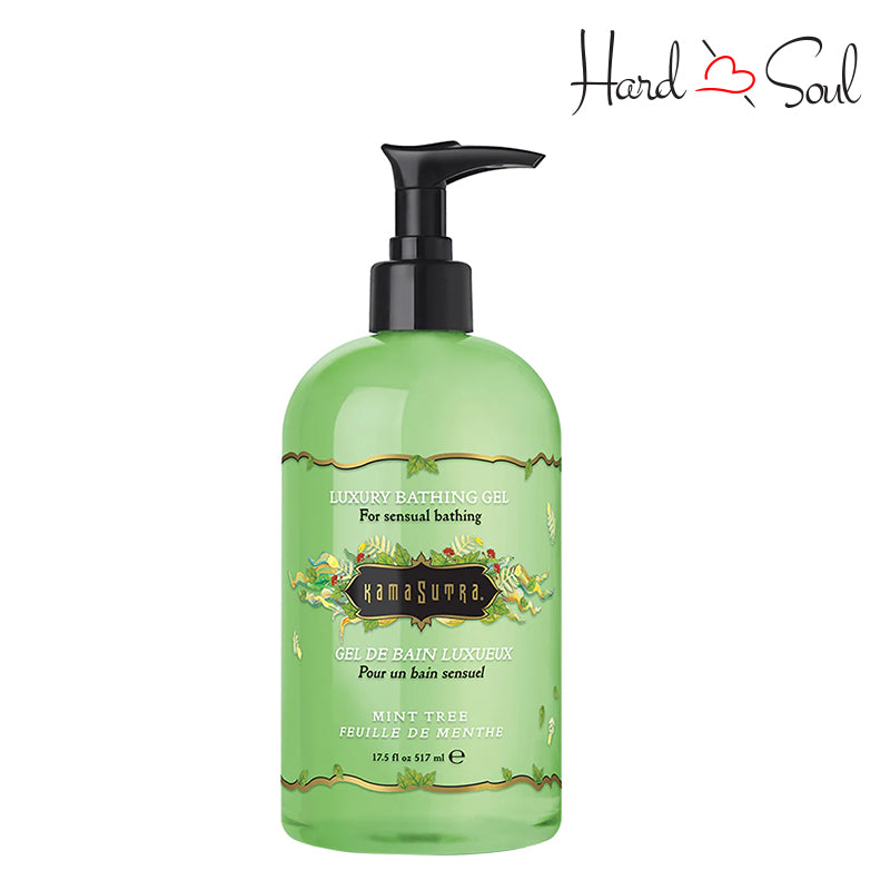 A Bottle of Kama Sutra Luxury Bathing Gel Mint Tree - HardnSoul