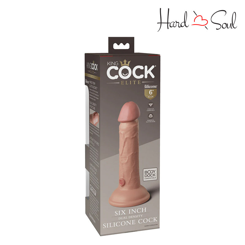 Back Side of King Cock Light 6" Box - HardnSoul