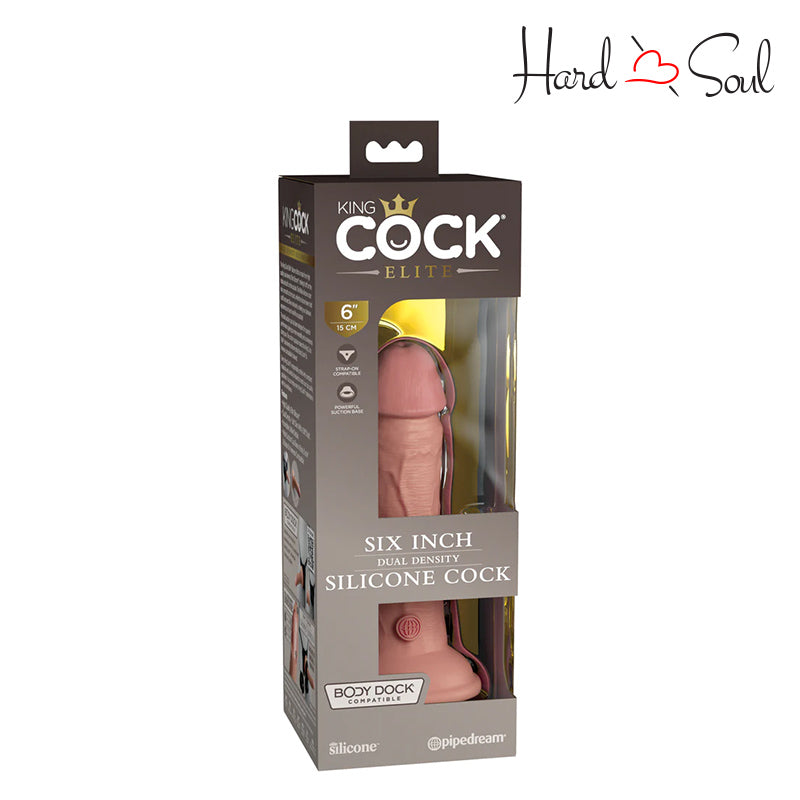 Front Side of King Cock Light 6" Box - HardnSoul