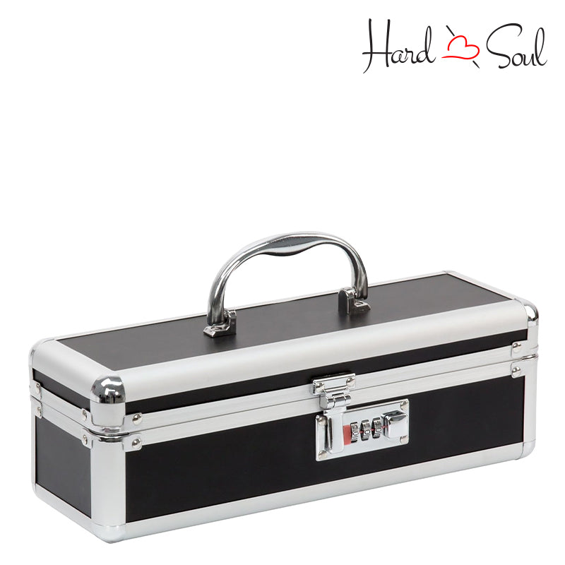 A Medium Black Lockable Vibrator Case - HardnSoul