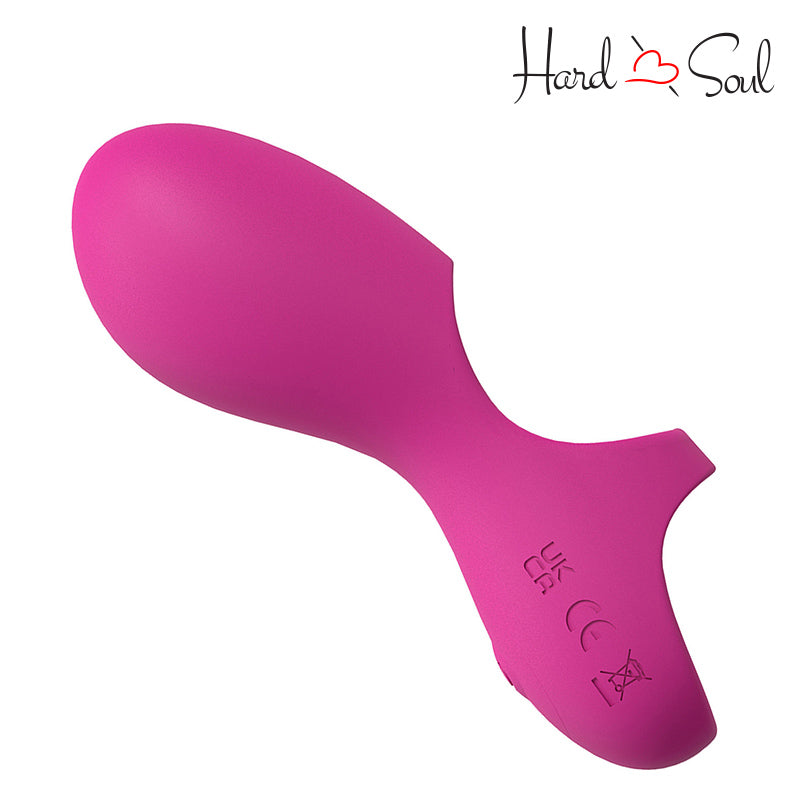 Side of LoveLine Joy Finger Vibrator Pink - HardnSoul