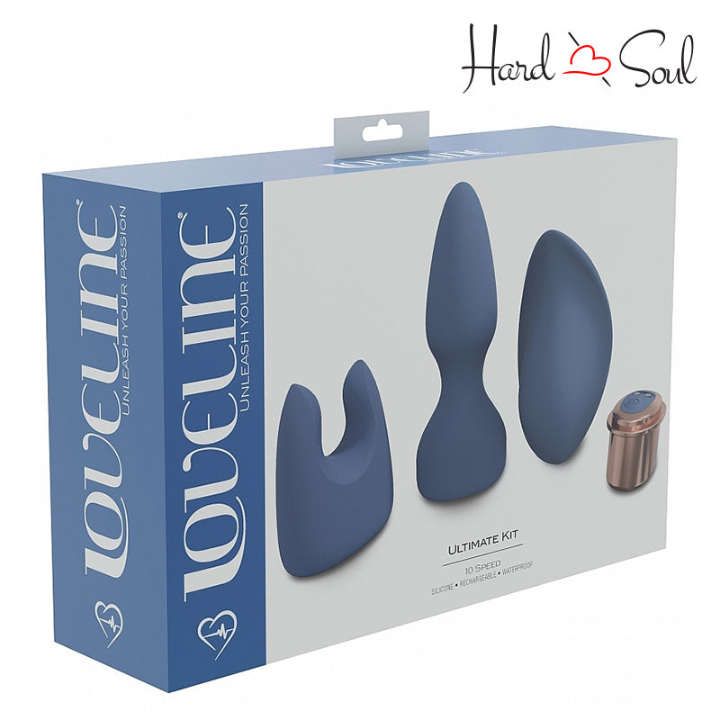 A Box of LoveLine Ultimate Kit Blue - HardnSoul