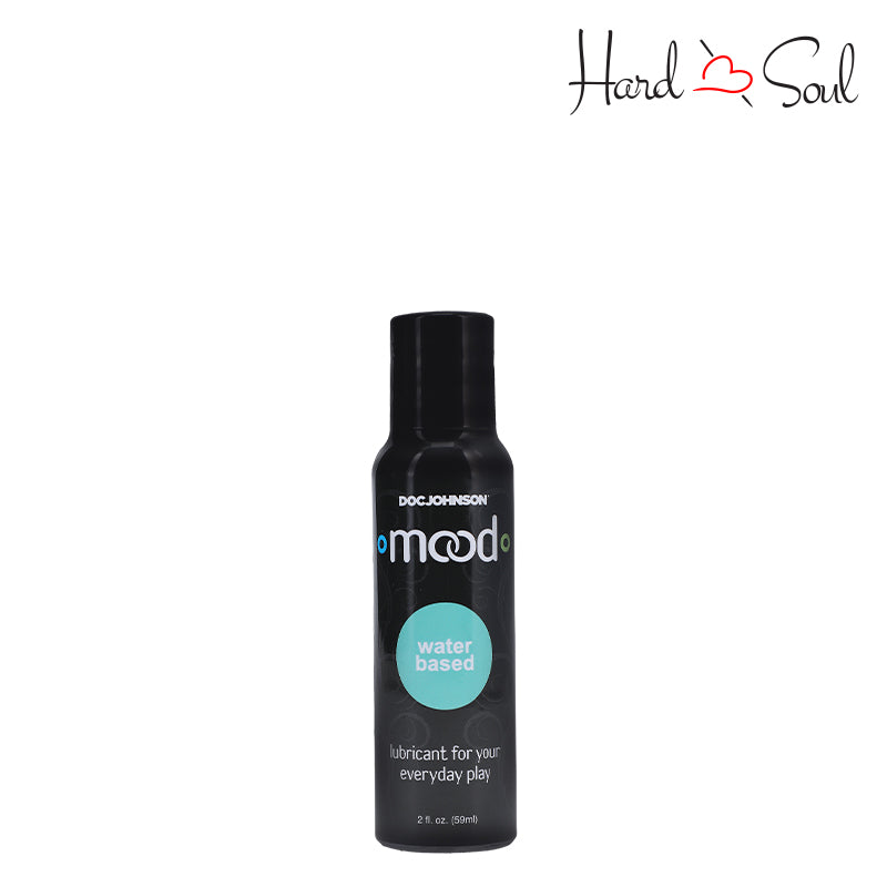 A Bottle of Mood Lube Water Based Lubricant 2oz - HardnSoul