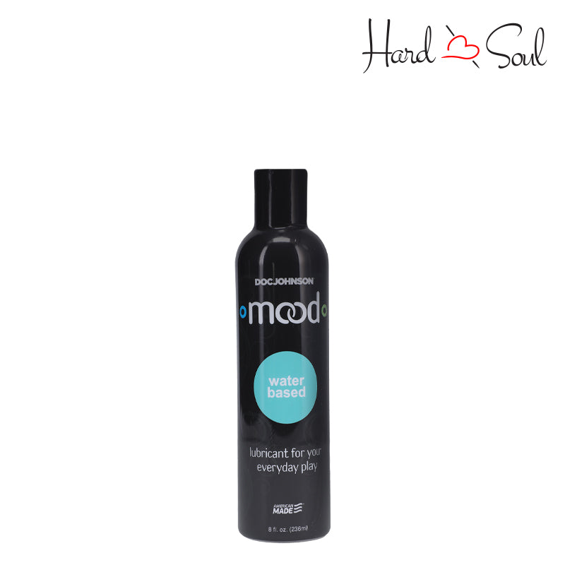 A Bottle of Mood Lube Water Based Lubricant 2oz - HardnSoul