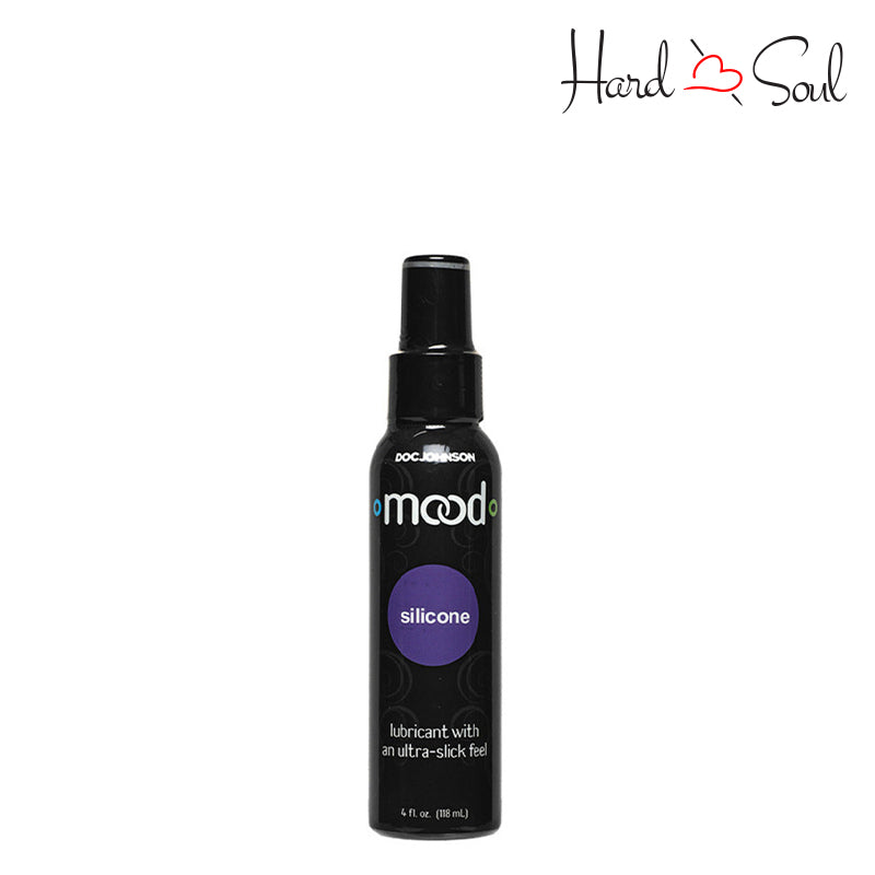 A Bottle of Mood Silicone Lubricant 4oz - HardnSoul