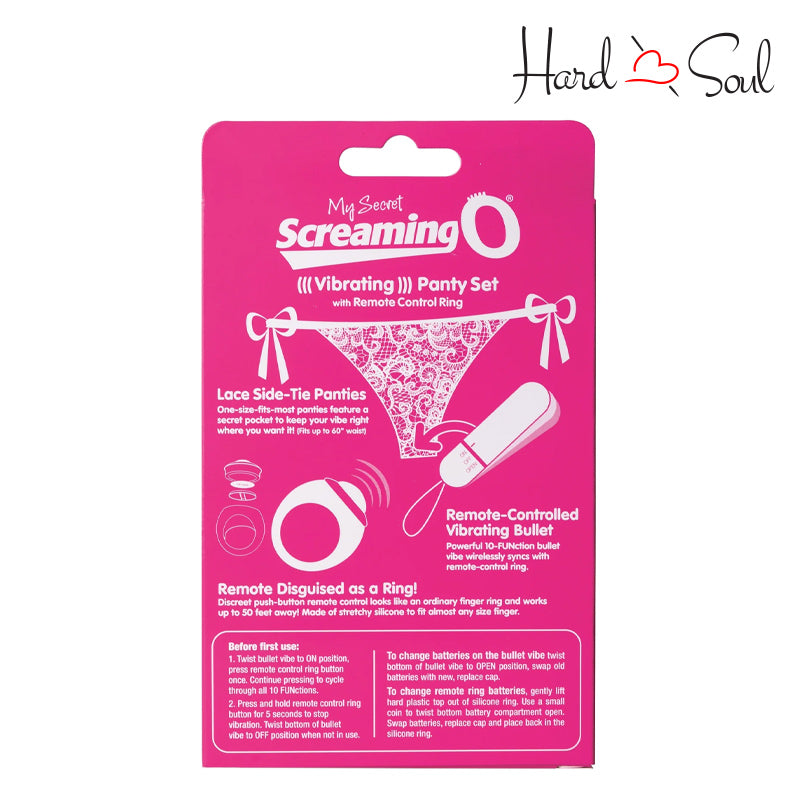 My Secret Remote Panty Vibe Set Pink My Secret Remote Panty Vibe Set Pink