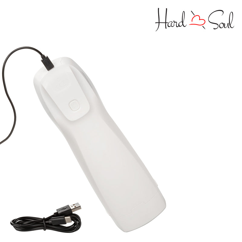 Optimum Power Lifelike Pulsar Rechargeable Stroker White with its cable - HardnSoul