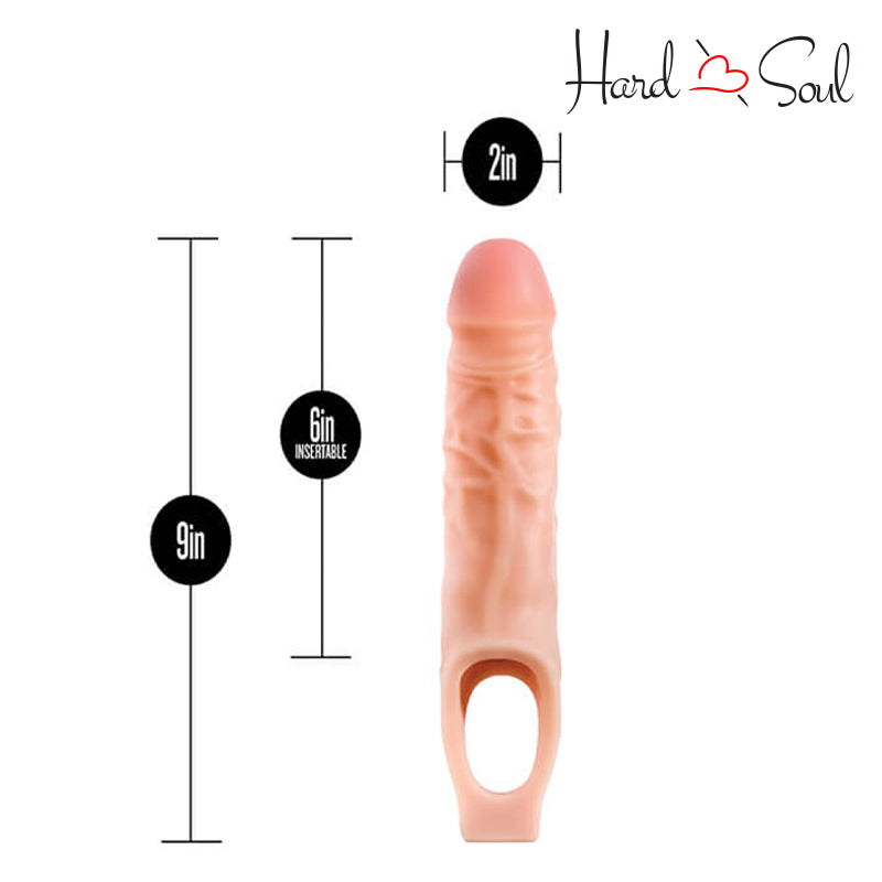 Sizes of Performance Plus 9 Inch Penis Extender - HardnSoul