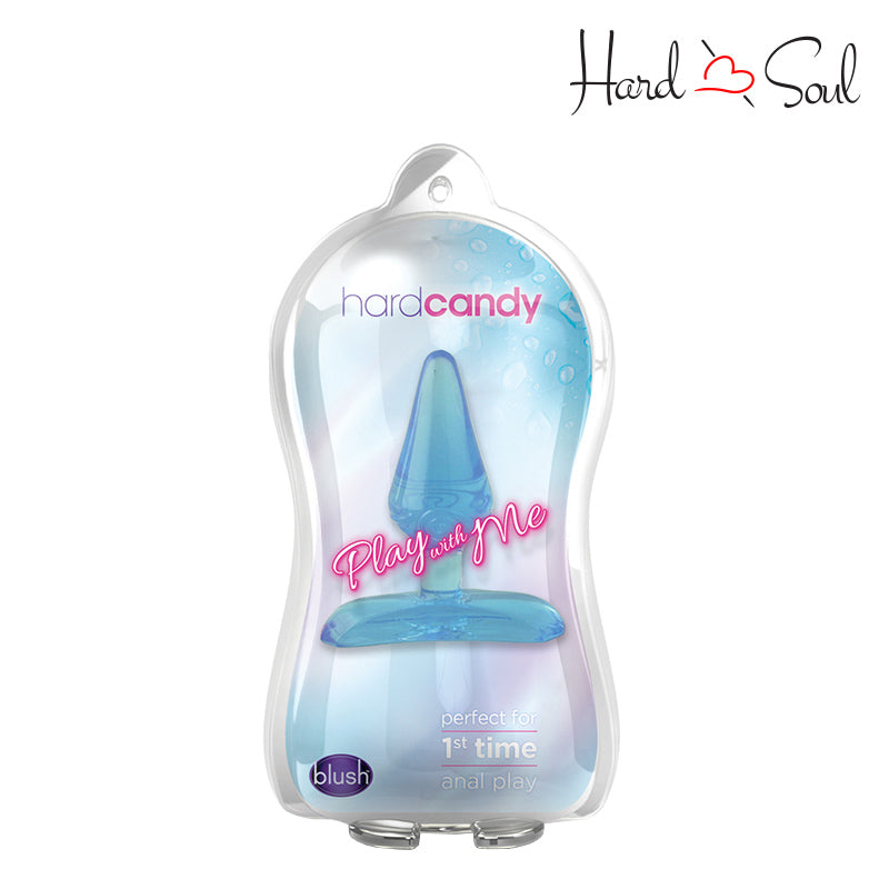 Play With Me Hard Candy Anal Plug Blue Play With Me Hard Candy Anal Plug Blue