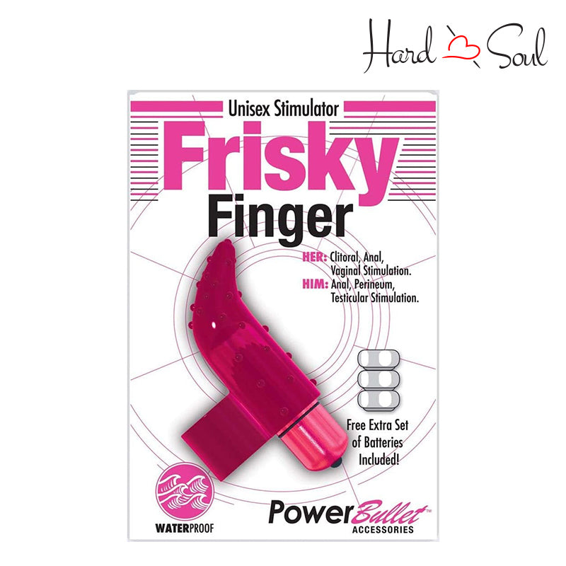 A Box of PowerBullet Frisky Finger Pink - HardnSoul