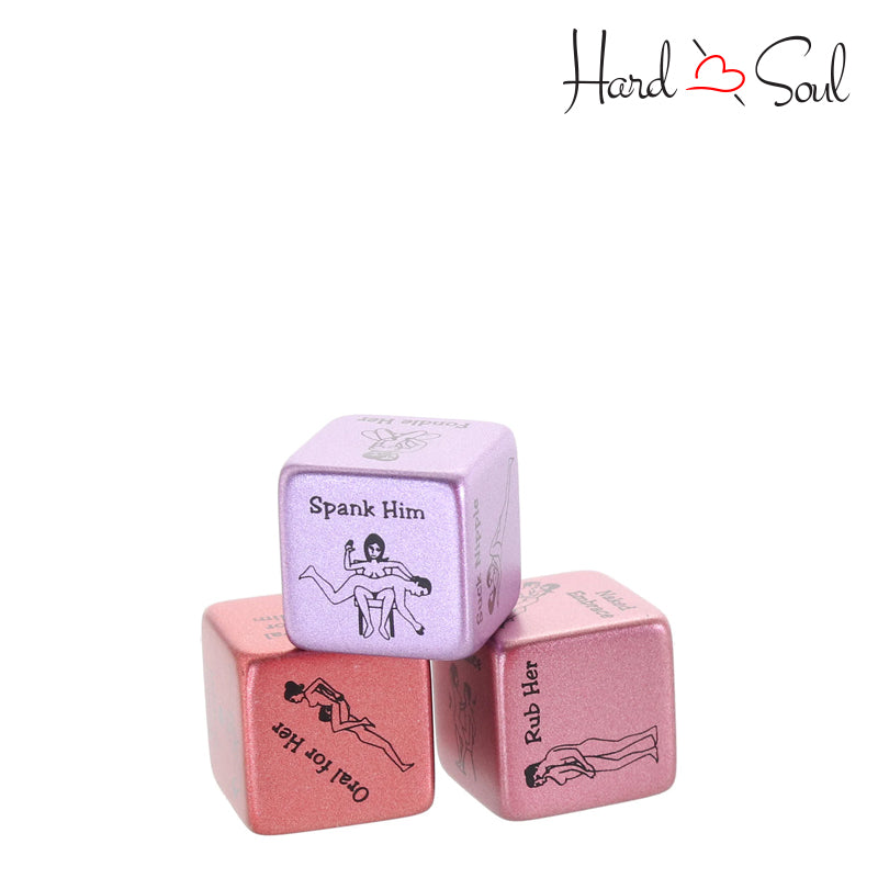 Backside of SEX! Metallic Dice Game - HardnSoul