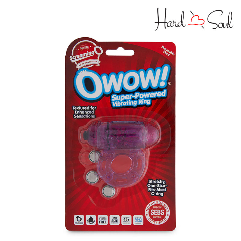 Screaming O OWow Vibrating Ring Purple Screaming O OWow Vibrating Ring Purple
